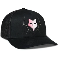 Men's Fox Black Syz Flexfit Flex Hat