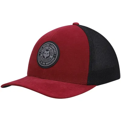 Fox Mysticks Flex Hat - Burgundy/Black