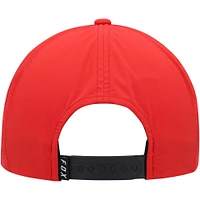 Casquette Snapback réglable Fox Foyl Pro Circuit pour hommes, gris/rouge
