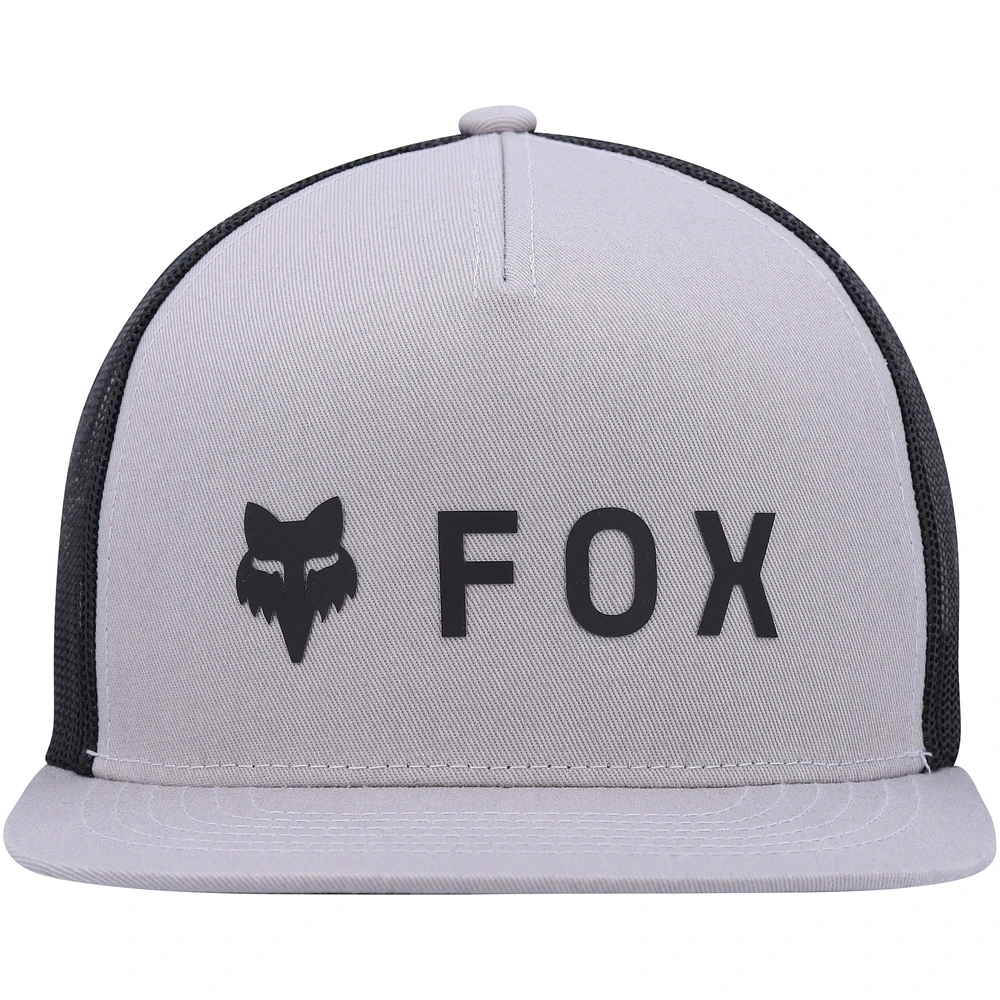Casquette Snapback Fox Grey Absolute Mesh pour hommes