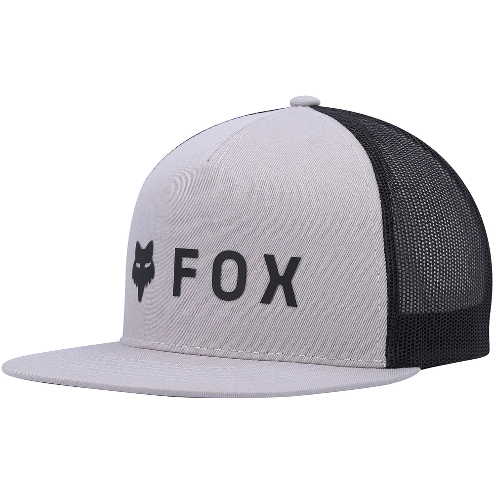 Casquette Snapback Fox Grey Absolute Mesh pour hommes