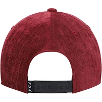 Casquette Snapback Fixée Fox Maroon Pour Hommes