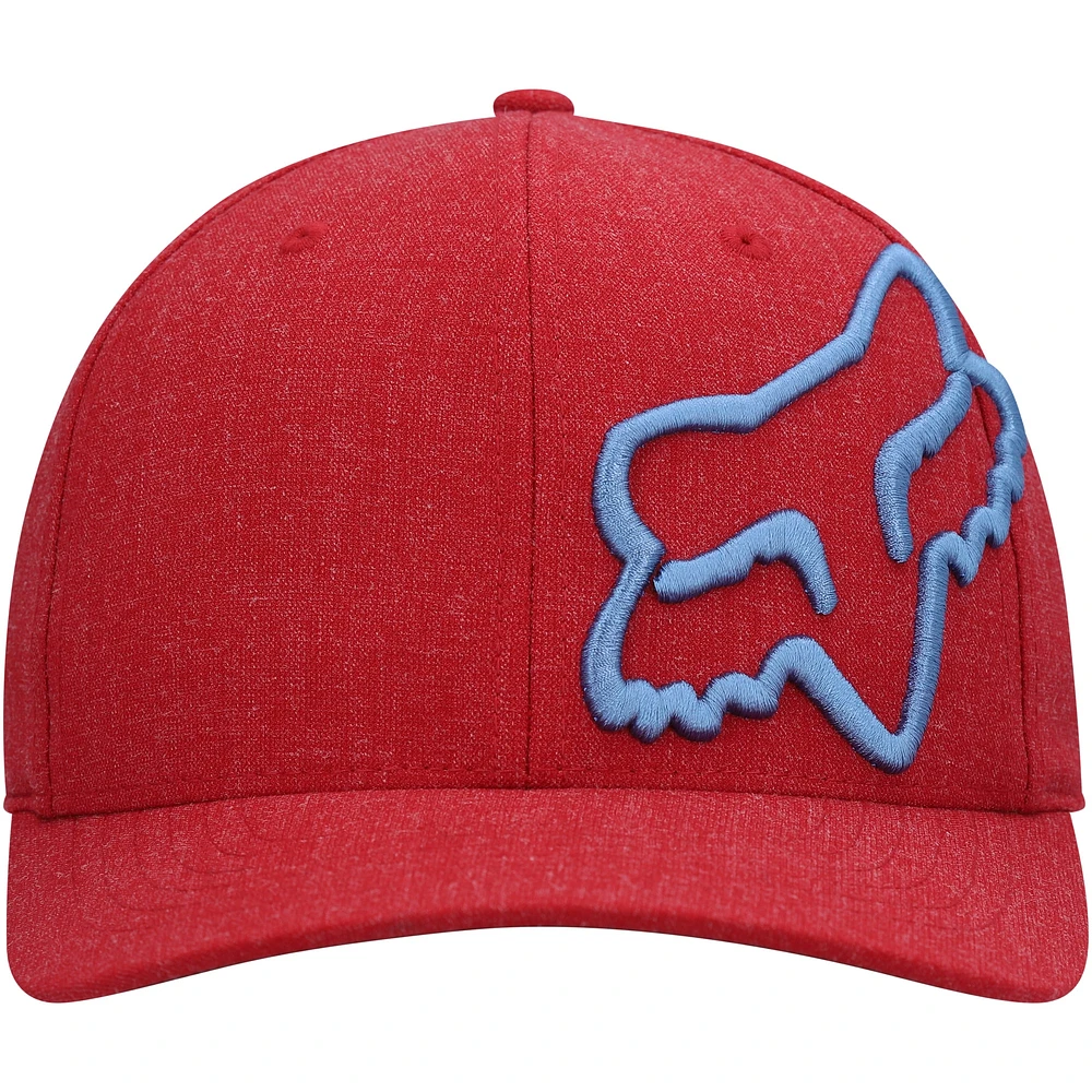 Casquette Fox Clouded 2.0 Flex pour hommes, rouge