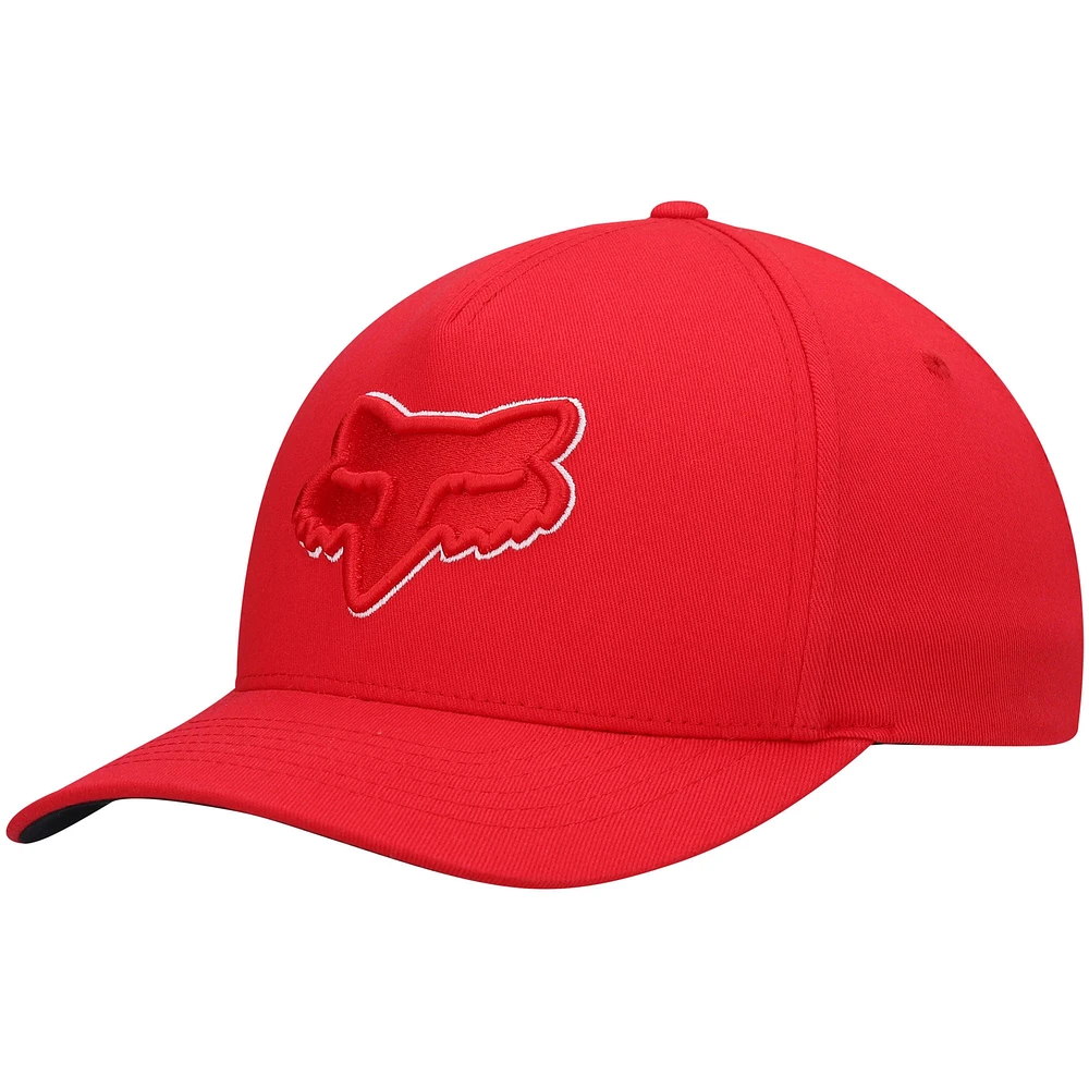 Casquette flexible avec logo Fox Epicycle 2.0 rouge pour hommes