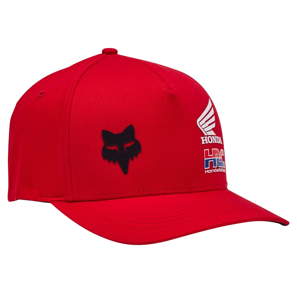 Casquette Fox Honda Flex rouge pour hommes