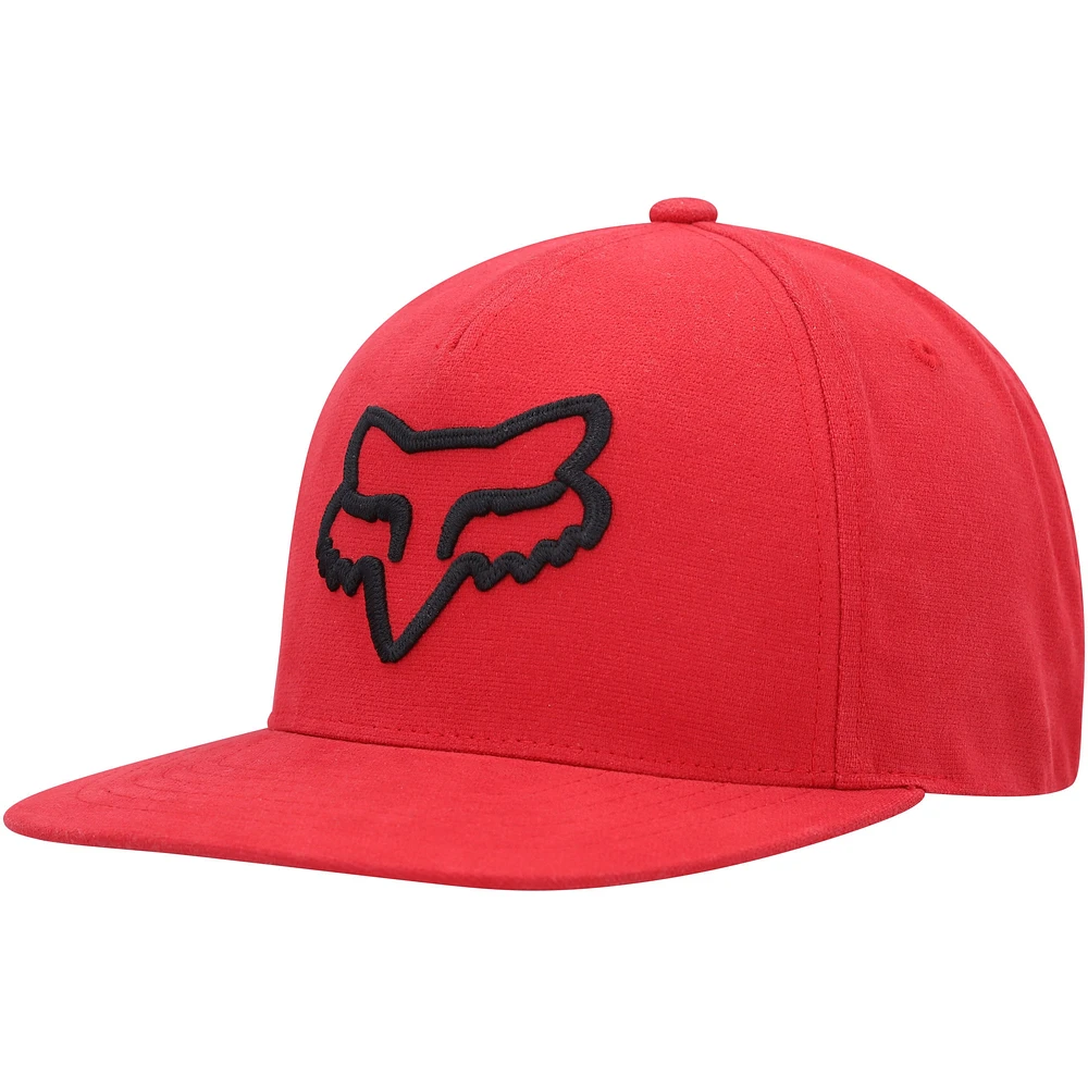 Men's Fox Red Logo Instill 2.0 Snapback Hat