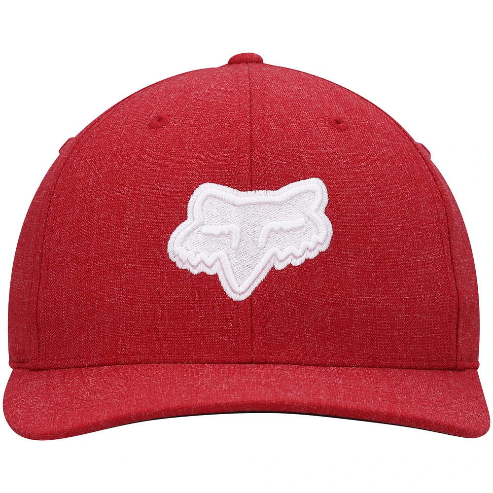 Casquette Fox Transposition Flex rouge pour hommes