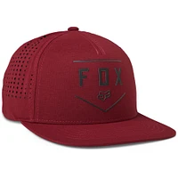 Casquette Snapback Fox Scarlet Shield Tech pour hommes