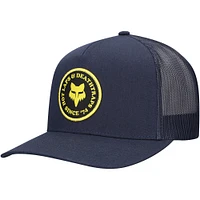 Casquette ajustable pour homme Fox Racing Hotlaps Trucker bleu marine