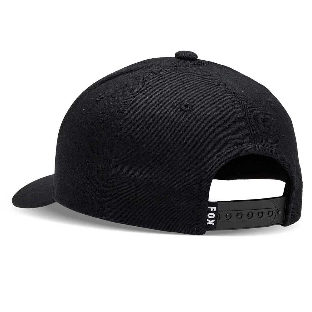 Chapeau réglable structuré Black Fox Head 110 pour jeunes