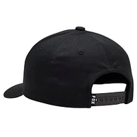 Casquette Snapback Fox Legacy noire pour jeunes