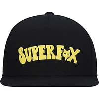 Youth Fox Black Super Trik Snapback Hat