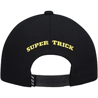 Youth Fox Black Super Trik Snapback Hat