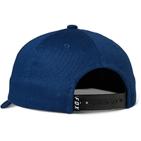 Casquette Snapback Fox Epicycle Flexfit 110 pour jeunes, bleu marine