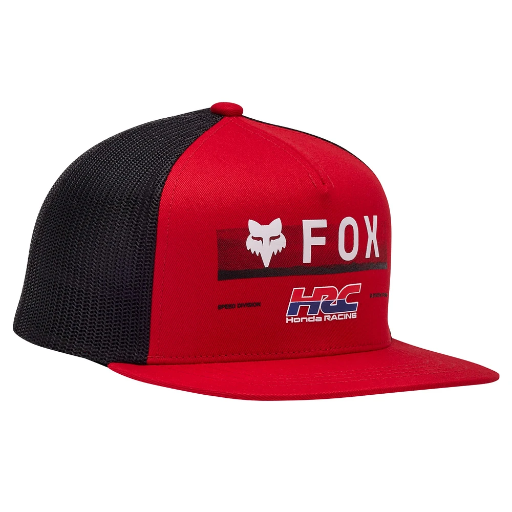 Casquette Snapback Honda Rouge Fox pour Jeunes