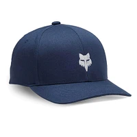 Youth Navy Fox Head 110 Structured Adjustable Hat