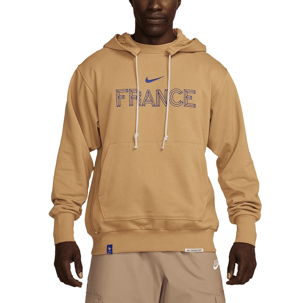 Sweat à capuche Nike Gold France National Team Standard Issue pour homme