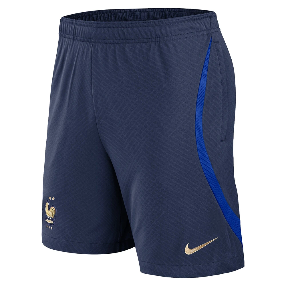 Short de performance Strike l'équipe nationale France Nike bleu marine pour homme