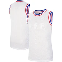 Maillot de basket-ball Nike blanc l'équipe nationale France pour homme