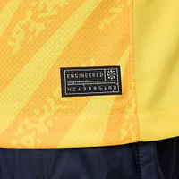 Maillot à manches longues Nike pour homme, jaune, équipe nationale de France 2024, réplique gardien but Stadium