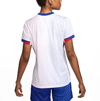 Women's Nike  White France National Team 2024 Away Replica Blank Jersey