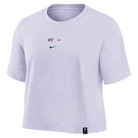 Haut pour femme Fearless de l'équipe nationale France Nike violet