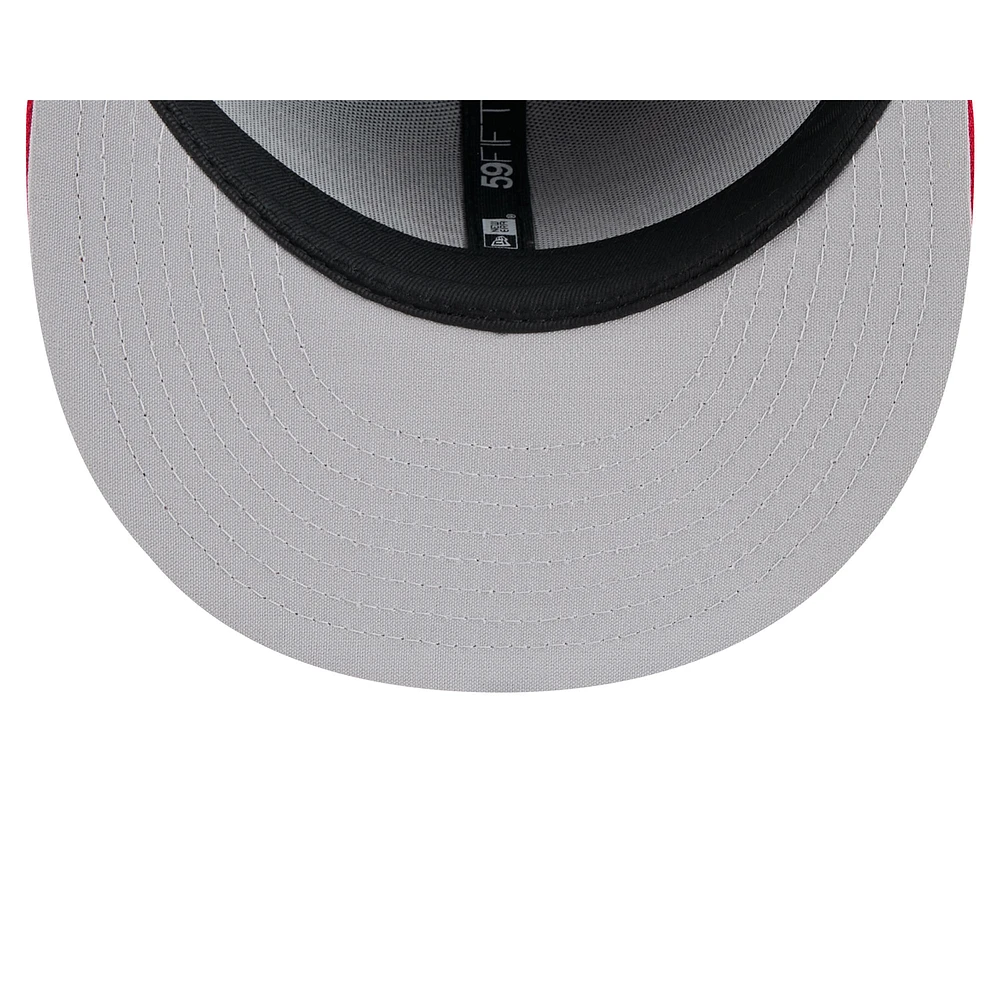 Casquette ajustée 59FIFTY Fresno Grizzlies noire New Era pour homme