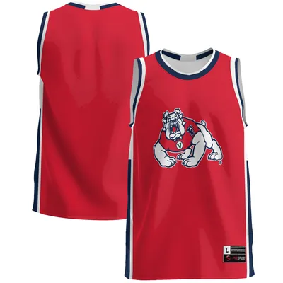 Fresno State Bulldogs Basketball Jersey - Red