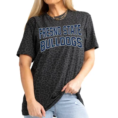 Fresno State Bulldogs Gameday Couture Women's Fan Favorite Leopard T-Shirt