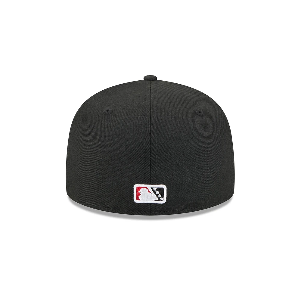 Casquette ajustée 59FIFTY noire New Era pour homme