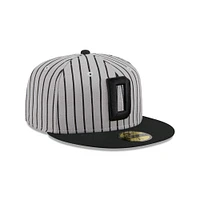 Men's New Era  Gray Frisco RoughRiders Theme Nights 59FIFTY Fitted Hat