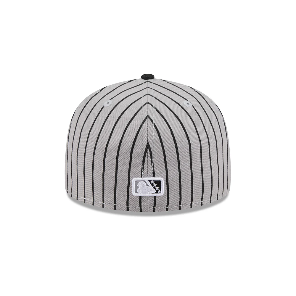 Men's New Era  Gray Frisco RoughRiders Theme Nights 59FIFTY Fitted Hat