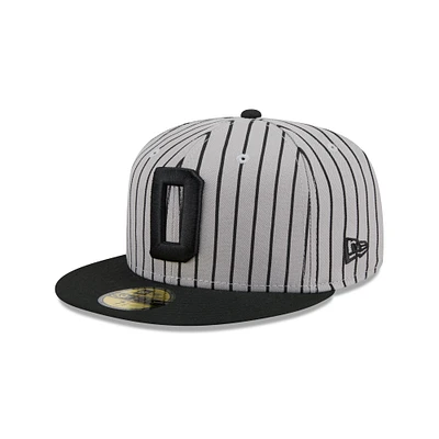 Men's New Era  Gray Frisco RoughRiders Theme Nights 59FIFTY Fitted Hat