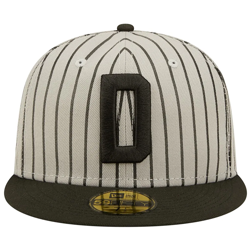 Men's New Era Gray/Black Frisco RoughRiders Theme Night 59FIFTY Fitted Hat