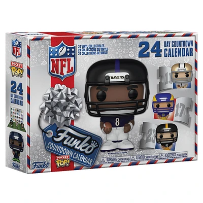 Calendrier de l'Avent 24 jours de la NFL Funko 2024