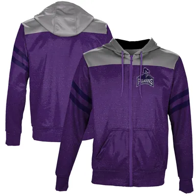 Furman Paladins Full-Zip Hoodie - Purple