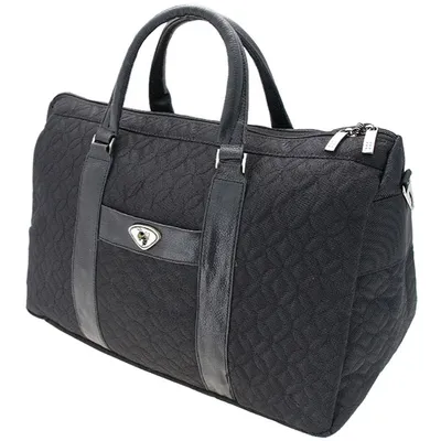 Philadelphia Eagles MOJO Women's Debossed Signature Duffel Bag- Black