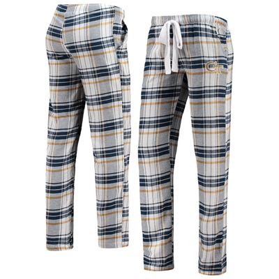 Women's Concepts Sport Navy/Gold Georgia Tech Yellow Jackets Accolade Flannel Pants