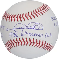 Gary Sheffield Autographed Baseball with Multiple Inscriptions - Limited Edition of 10