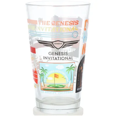 2023 Genesis Invitational 16oz. Scatter Pint Glass