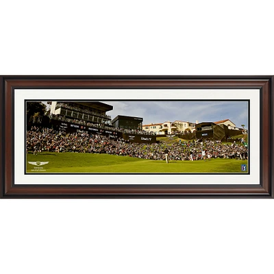 Photographie panoramique encadrée Genesis Invitational 10" x 30" du PGA TOUR