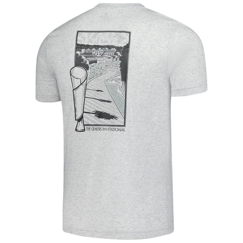 T-shirt tri-mélange classique instantané gris chiné Genesis Invitational pour homme