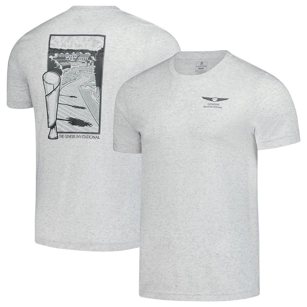 T-shirt tri-mélange classique instantané gris chiné Genesis Invitational pour homme