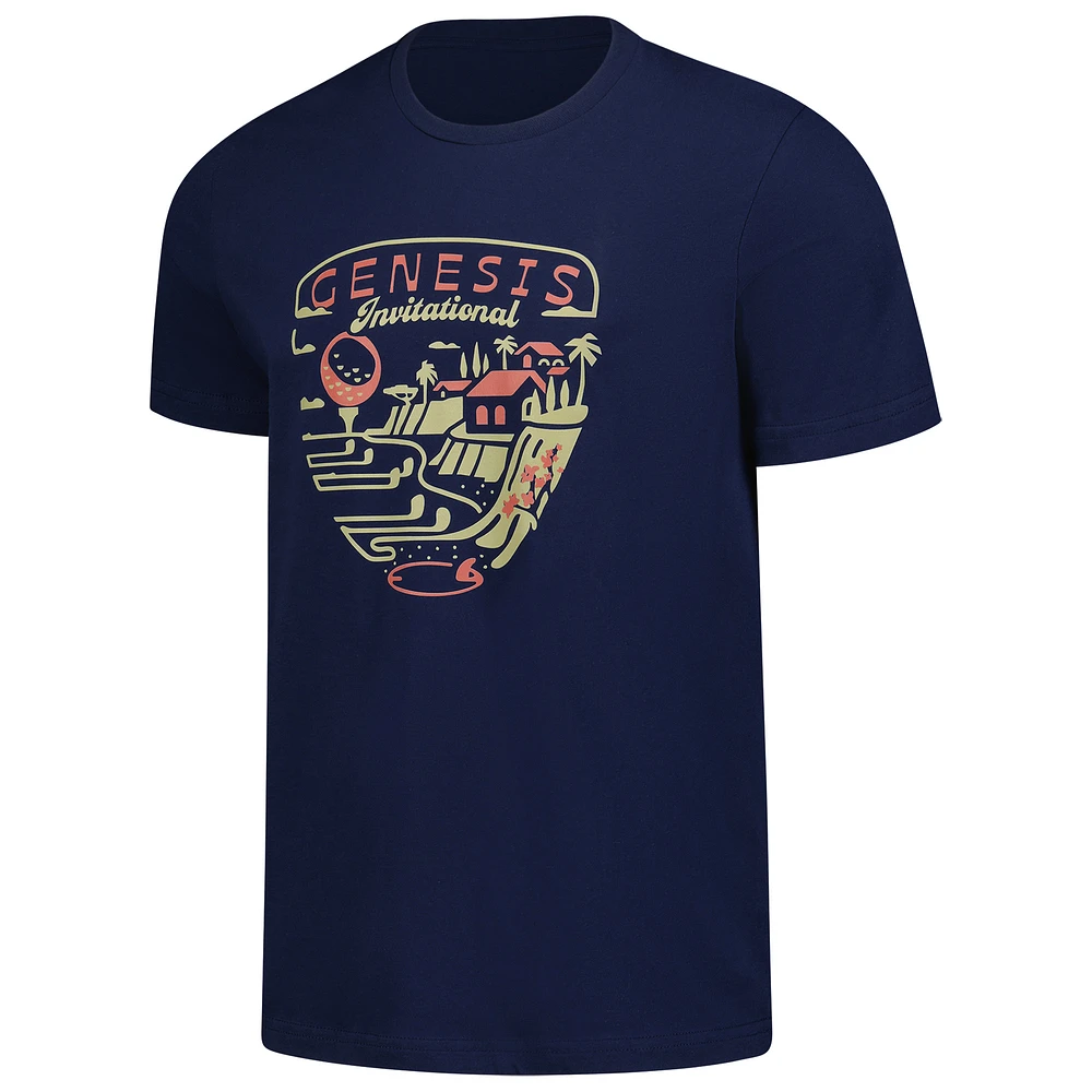 Men's Ahead  Navy Genesis Invitational Pembrooke T-Shirt