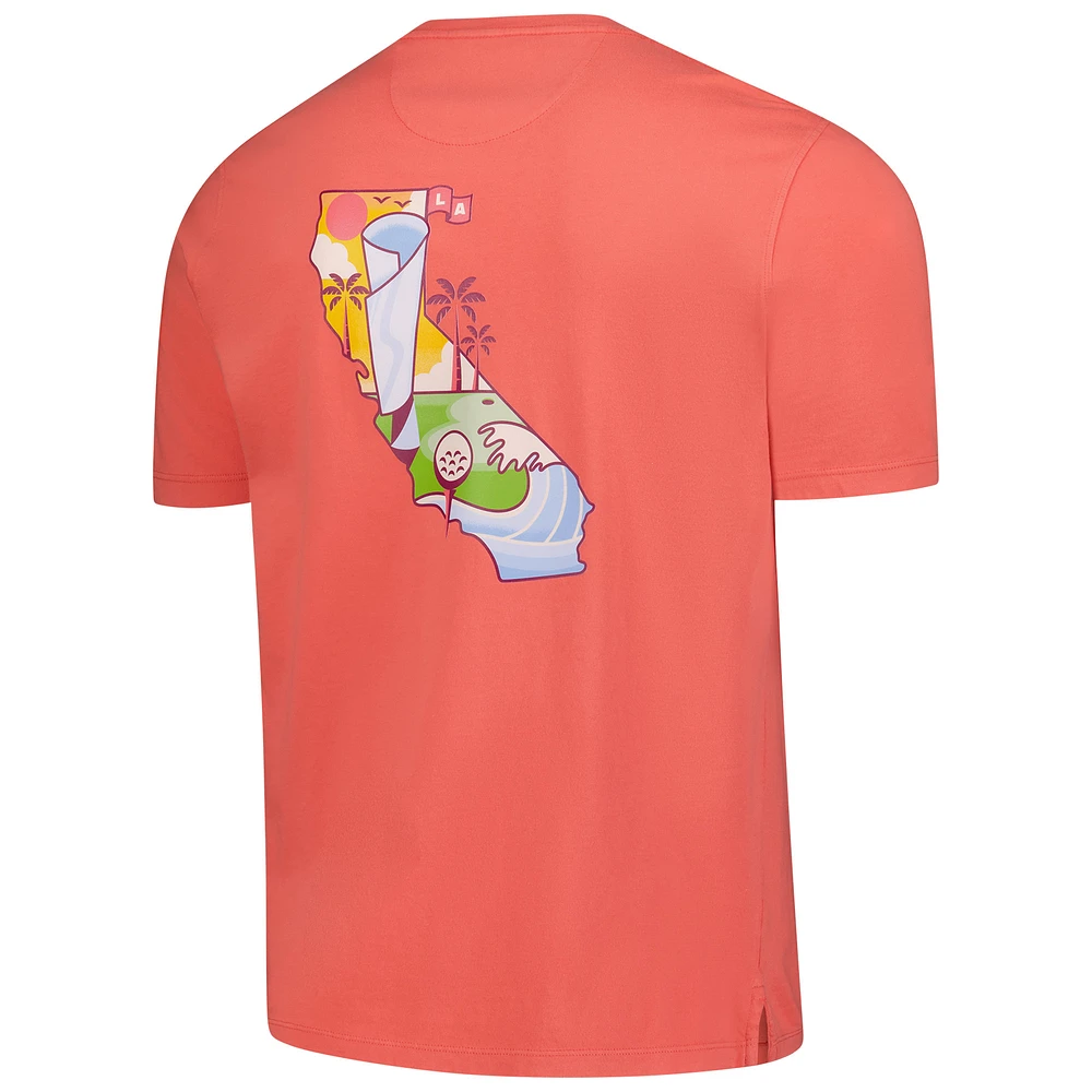 Men's Ahead  Orange Genesis Invitational Chapman T-Shirt