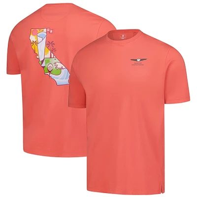 Men's Ahead  Orange Genesis Invitational Chapman T-Shirt