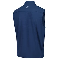 Gilet en tricot ottoman Genesis Invitational denim FootJoy pour homme