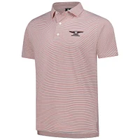 Men's FootJoy  Coral Genesis Invitational Emory Stripe Lisle ProDry Polo