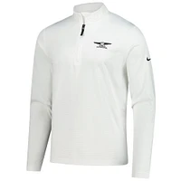 Men's Nike  White Genesis Invitational Performance Victory Half-Zip Pullover