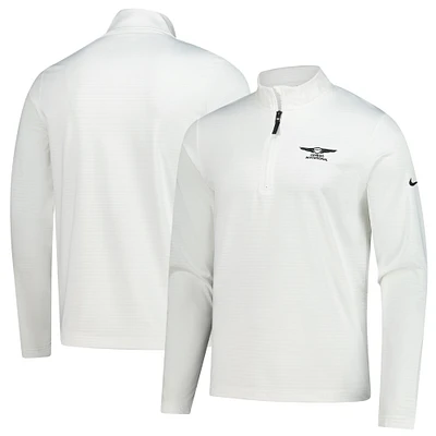 Men's Nike  White Genesis Invitational Performance Victory Half-Zip Pullover